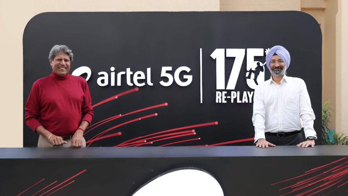 Kapil Dev at the Airtel demo