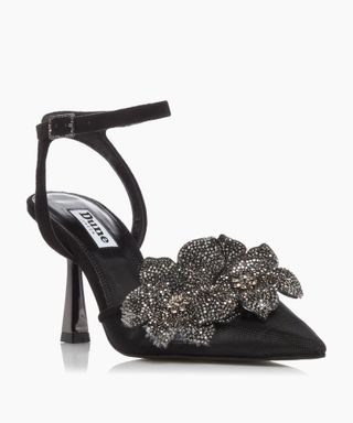 Cassia Crystal Mesh Court Shoes, £120, Dune