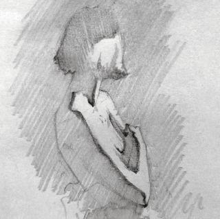 drawing of a person