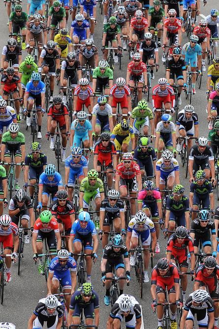 The peloton in Norway