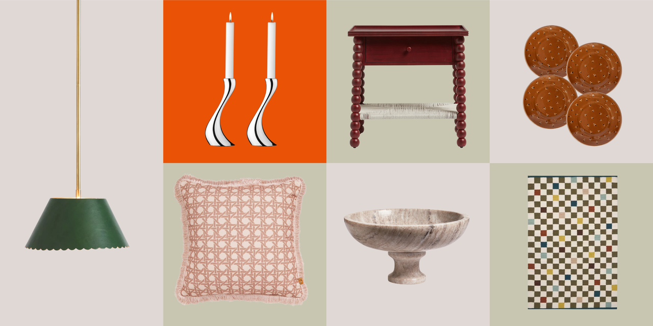 Product Grid with home decor products on sale