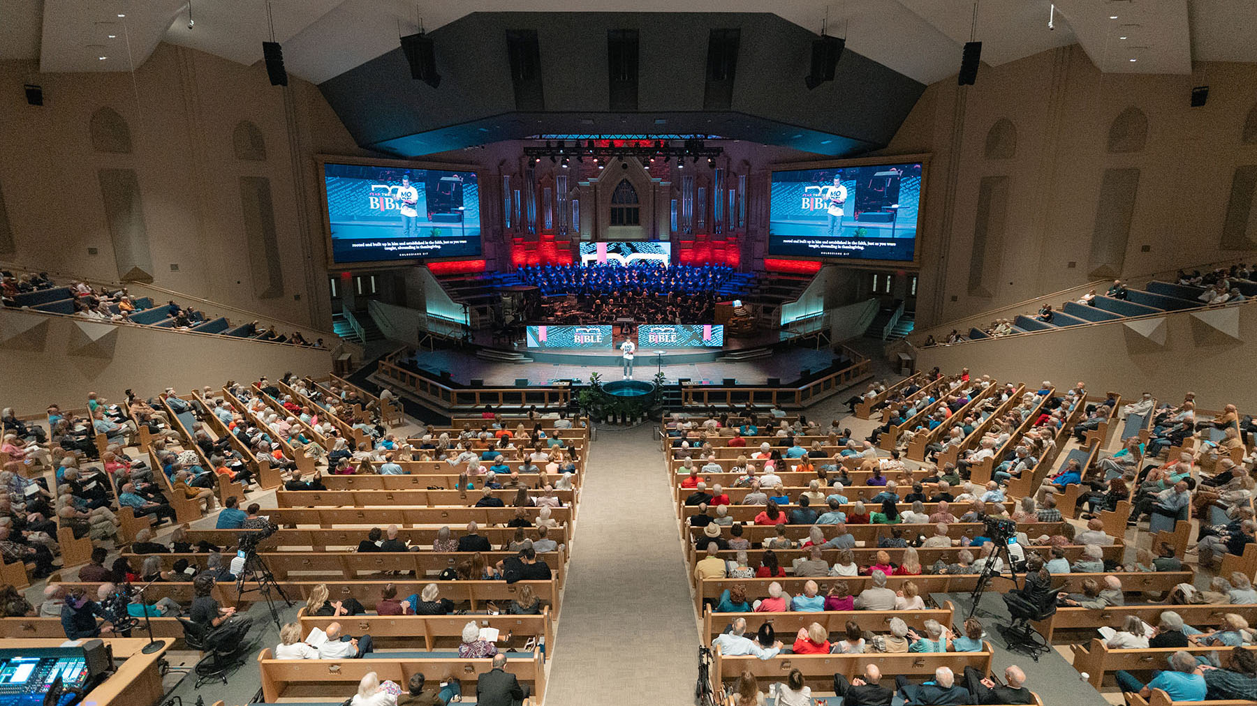 L-Acoustics L-ISA allows Asbury Church to quickly transition between different spatial scenes for its contemporary and traditional services with the push of a button.