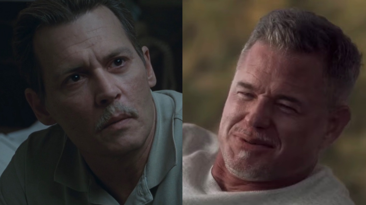 Depp in City of Lies and Dane in Grey's Anatomy side by side 