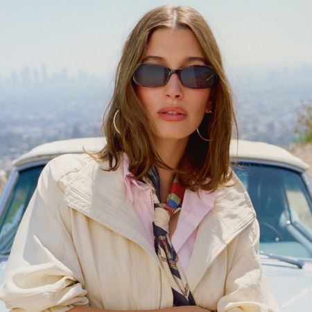 Hailey Bieber posed for Mango's Summer 2026 campaign 