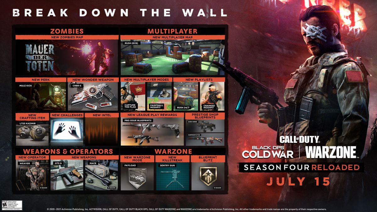 Two New Multiplayer Maps Headline Season One of Call of Duty