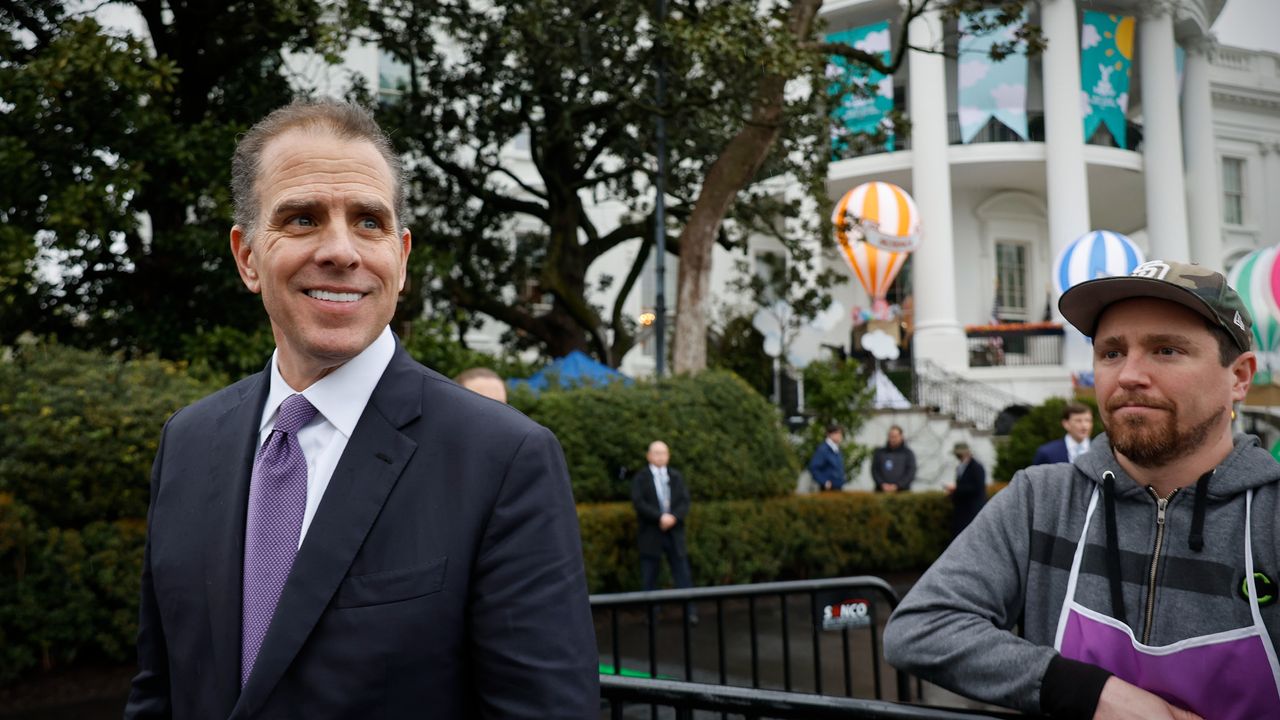 Hunter Biden at White House Easter egg roll