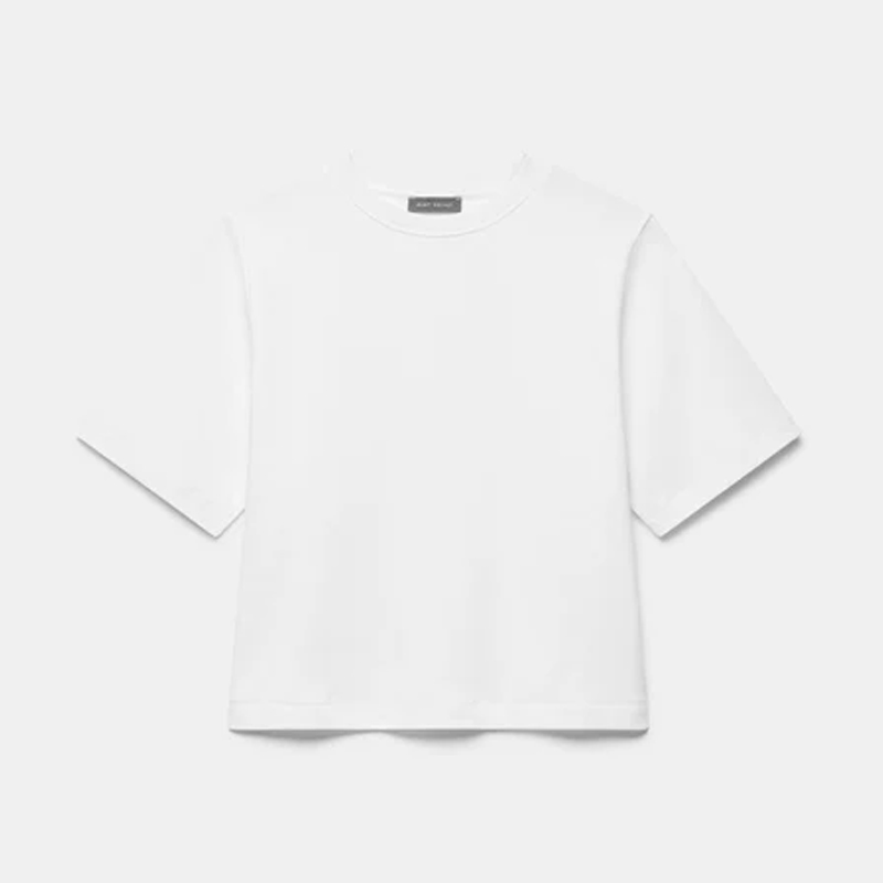 white tshirt, mint velvet