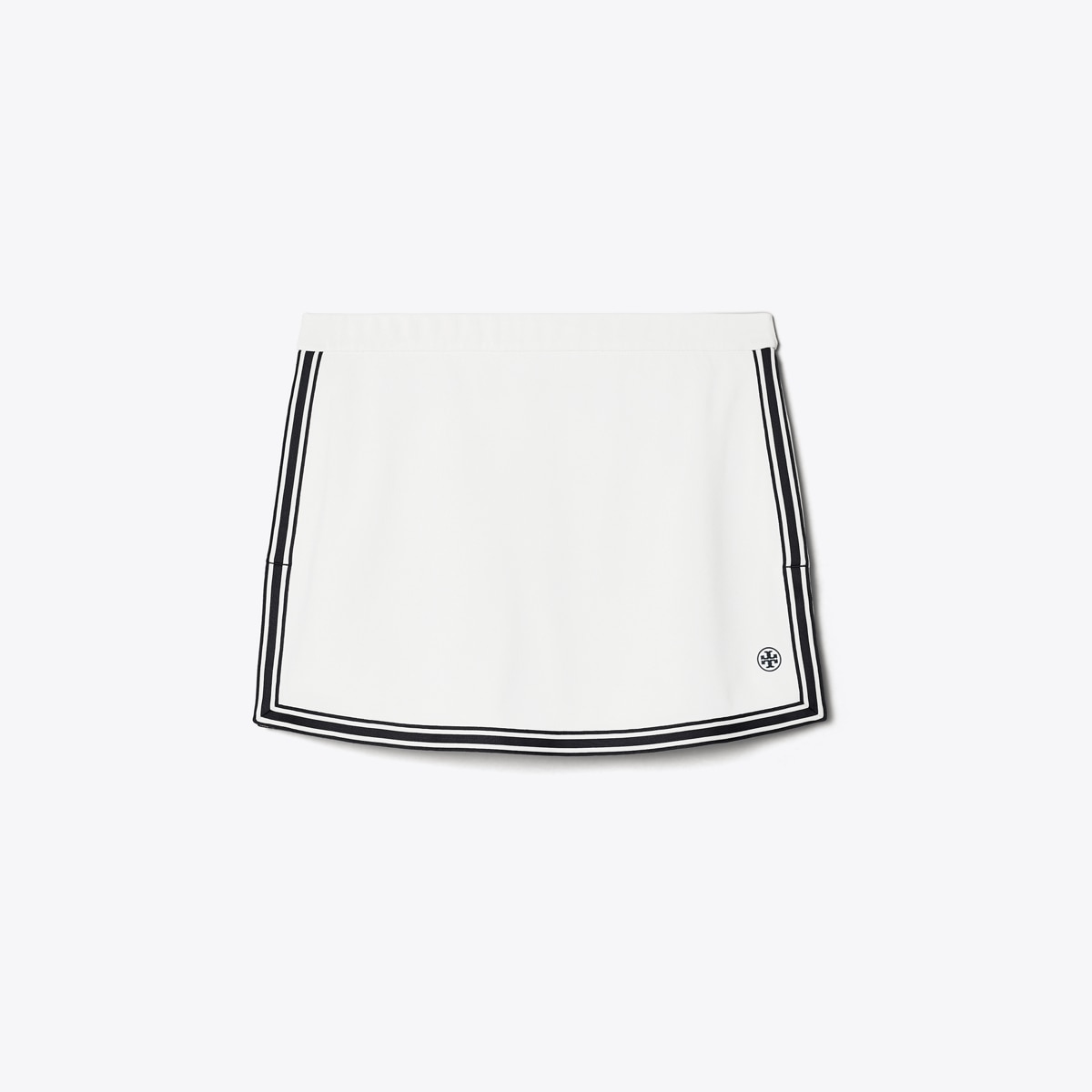 Tech Piqu&amp;eacute; Tennis Skirt in White, Size L