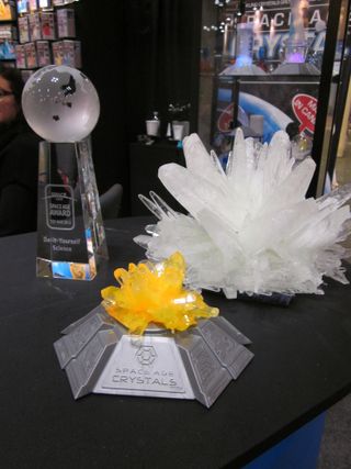 The 'New Space Age Crystal Growing Kit' from Kristal Educational won the 2012 SPACE.com Space Age Award in the 'Do-It-Yourself' category.