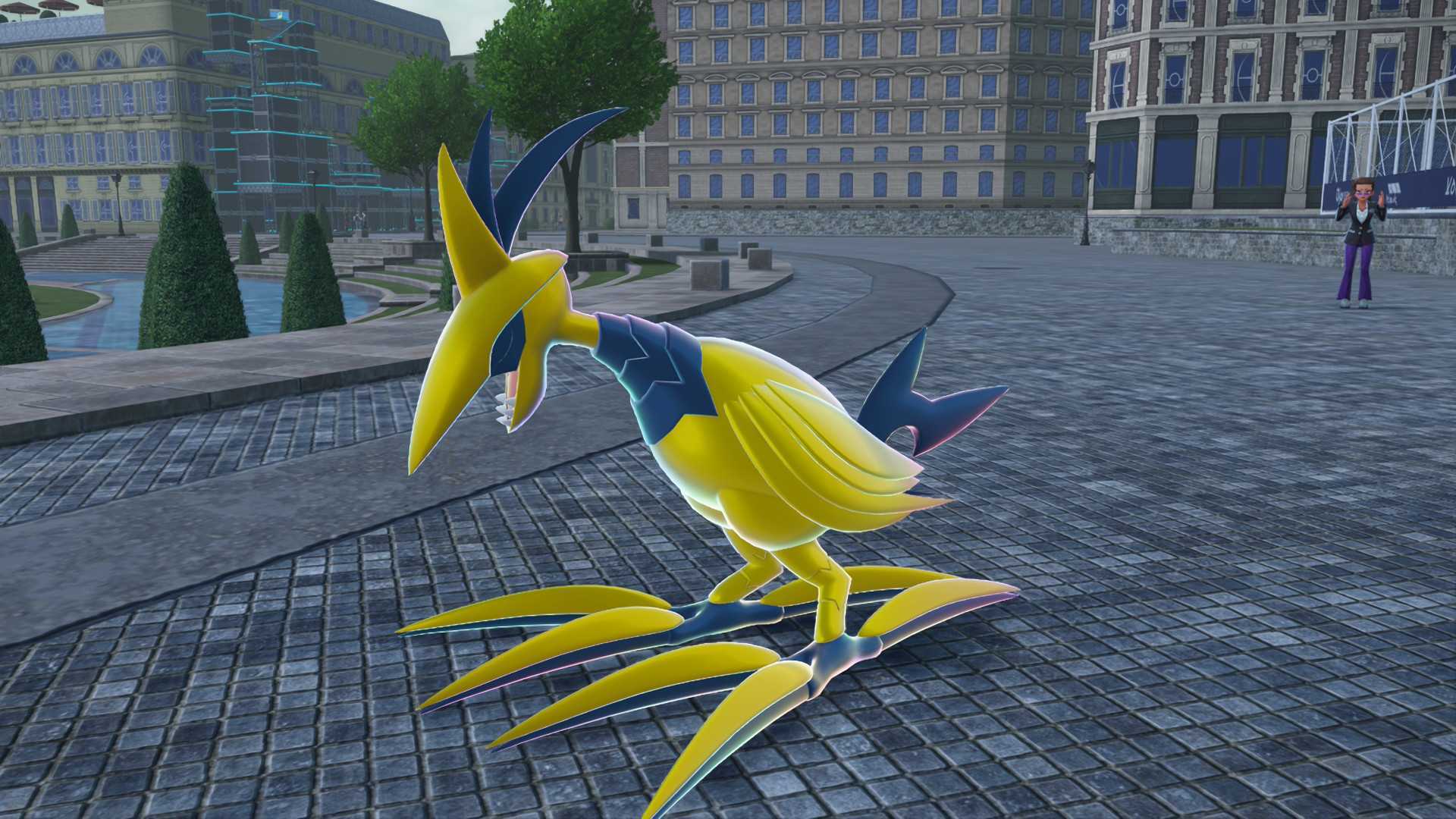 Mega Skarmory in Pokemon Legends: Z-A.