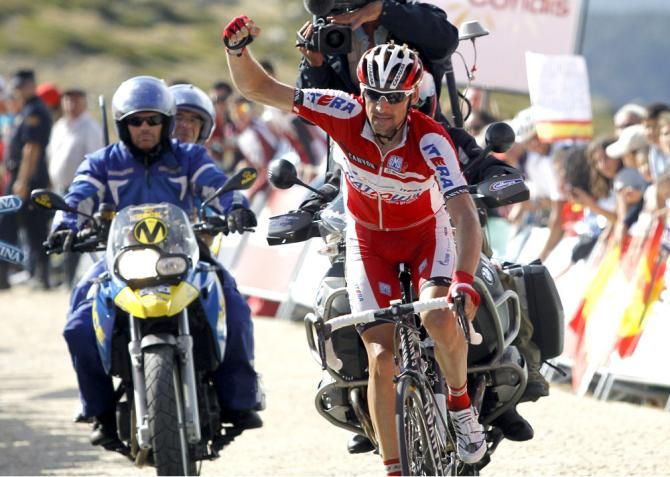 The final victory of Denis Menchov's career took place in stage 20 of the 2012 Vuelta a Espana