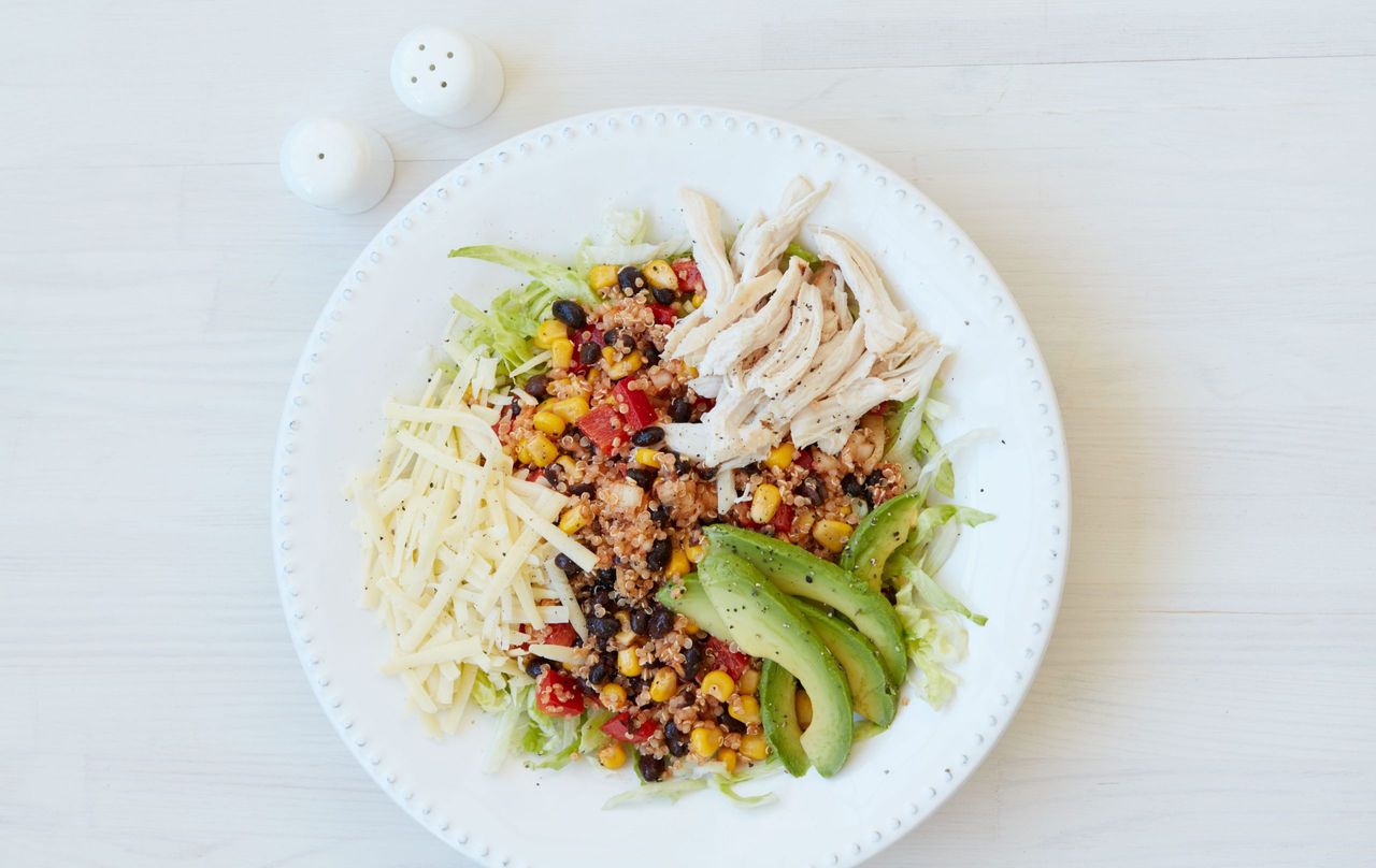 Lisa Riley’s deconstructed burrito bowl