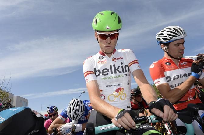 Race leader Lars Boom