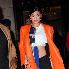 new york, new york september 09 kylie jenner is seen on september 09, 2021 in new york city photo by gothamgc images