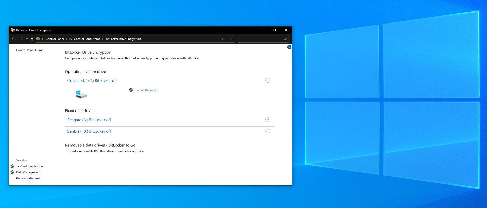 Microsoft BitLocker encryption tool review TechRadar