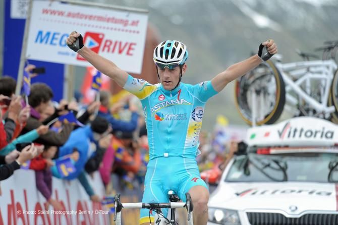 Kevin Seeldraeyers (Astana) wins stage 1 of the Tour of Austria