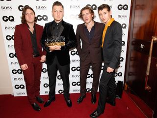 The Arctic Monkeys at the GQ Men of the Year Awards 2013
