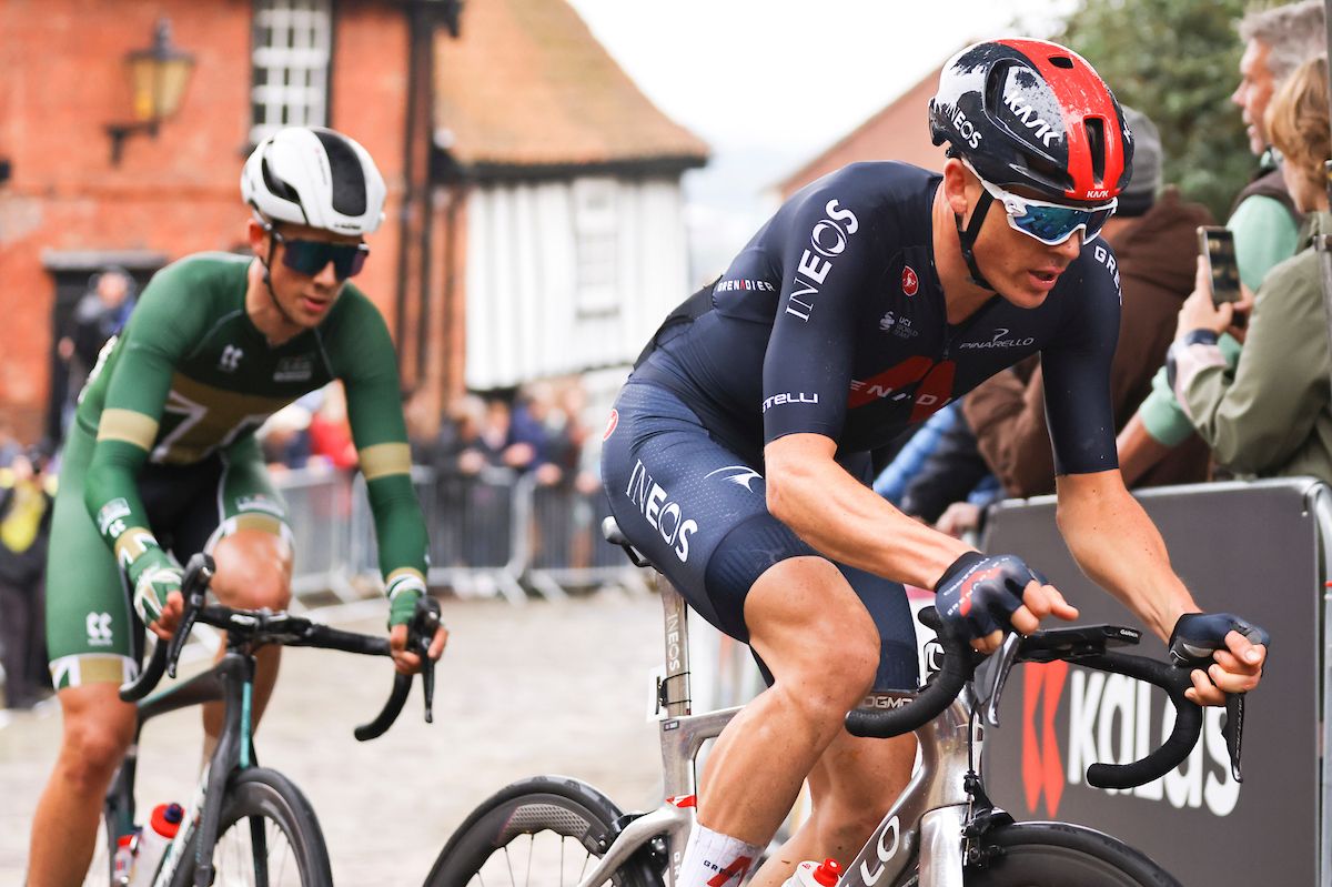 Picture by Alex Whitehead/SWpix.com - 17/10/2021 - Cycling - Men's National Road Championships - Rapha Lincoln GP - Lincoln, England - INEOS Grenadiers's Ben Swift.