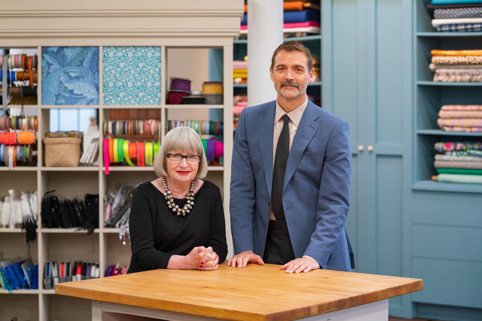 Who left the sewing bee last night? The series is in its 9th season ...