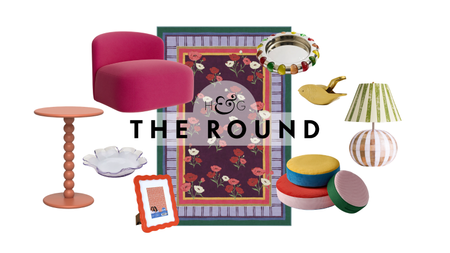 an assortment of colorful decor