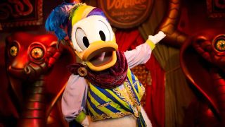 Donald Duck at Pete's Silly Sideshow