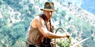 Harrison Ford as Indiana Jones in Temple of Doom