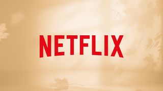 Netflix logo on a fall-themed background