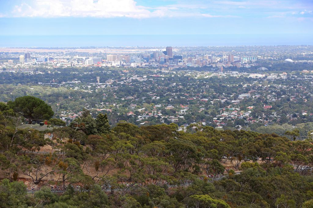 The Norton Summit climb made its debut in the race last year and returns in 2017. The 5km climb offers views of the CBD and is one of the favourite climbs for the locals