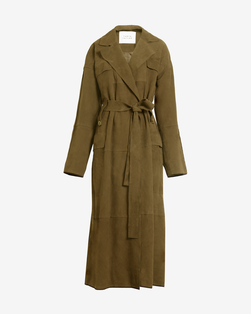 Suede Clayton Coat