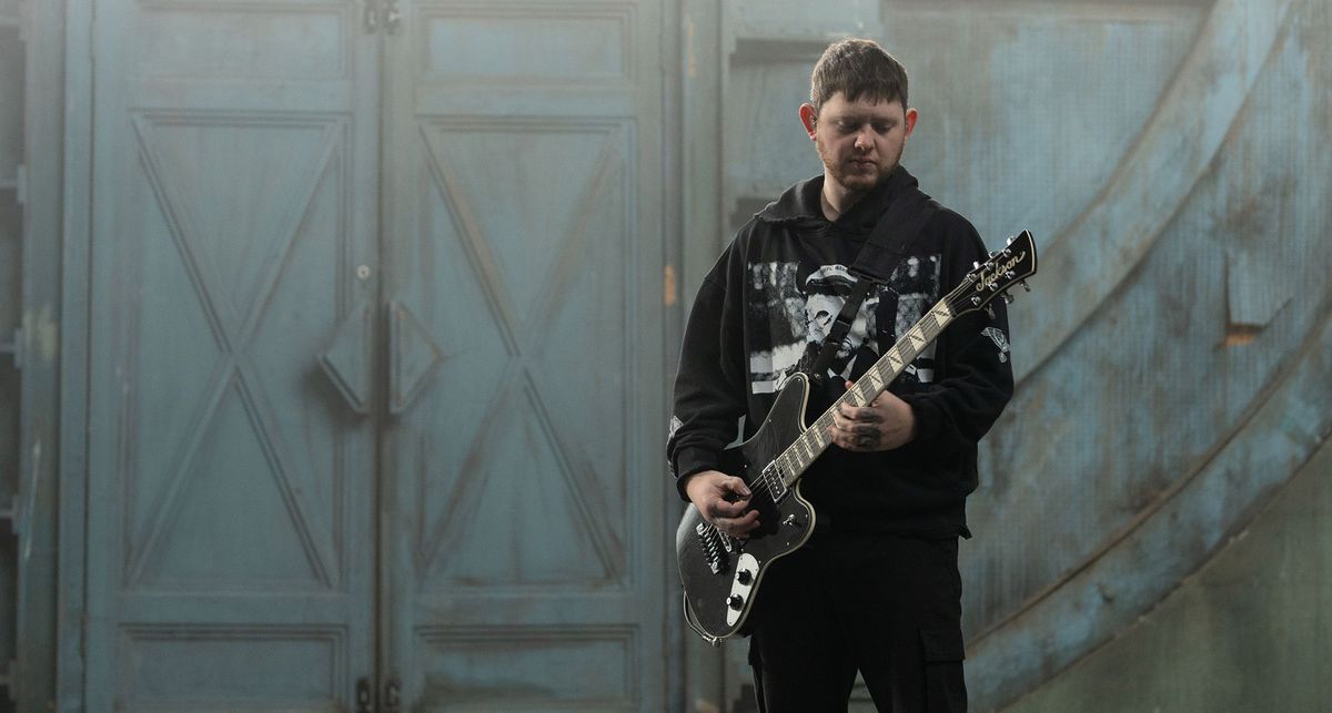 Jackson Pro Series Lee Malia LM-87: The Bring Me The Horizon guitarist's new signature model is inspired by the Surfcaster and debuts a hunbucker/P-90 combo.