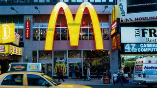 McDonalds storefront