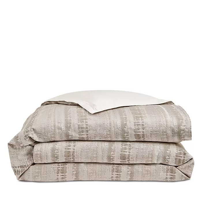 Hudson Park Collection, Shibori Stripe Duvet Cover