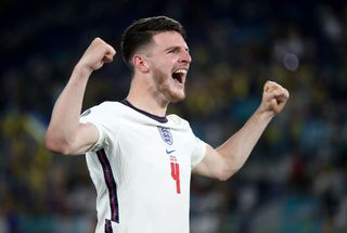 Declan Rice has started all of England’s games at Euro 2020.