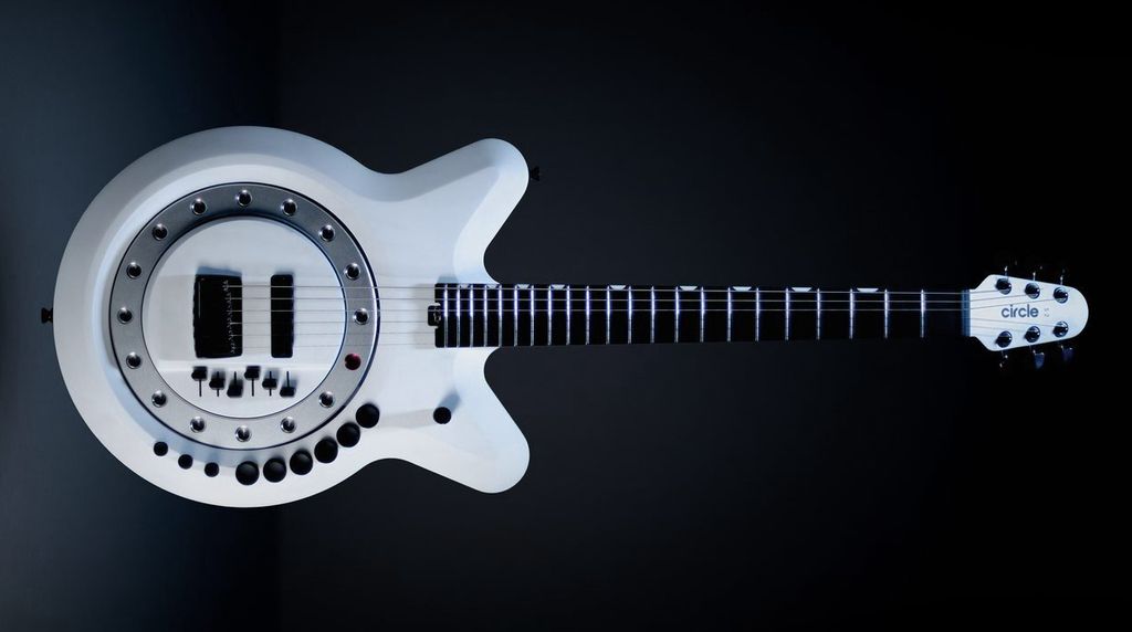 Ed O'Brien is buying the new self-strumming Circle Guitar | GuitarPlayer