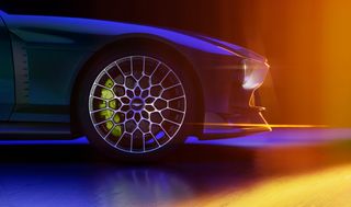 Aston Martin Valour wheel close-up