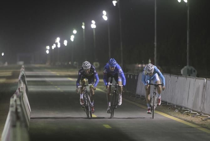 Ryder Hesjedal, Alberto Contador and Vincenzo Nibali faced off in a race