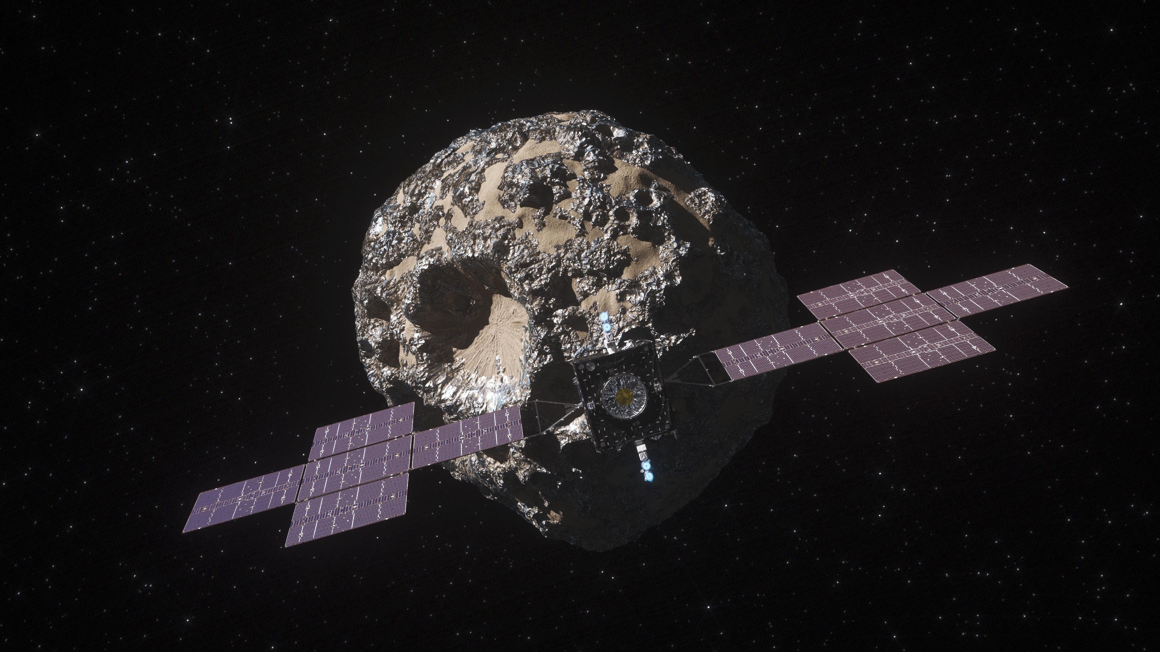 La sonda de asteroides Psyche de la NASA en camino para su lanzamiento en octubre después de un retraso