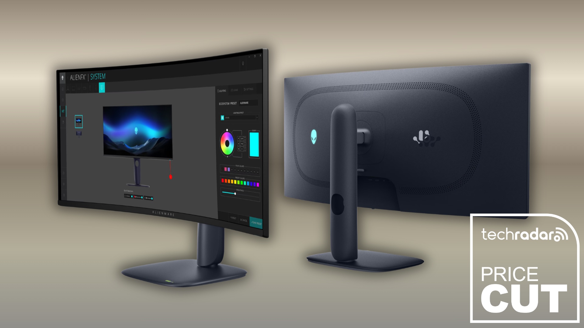Render of Alienware AW3425DW