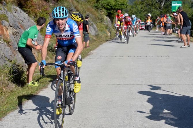 Dan Martin (Garmin-Sharp) on the attack