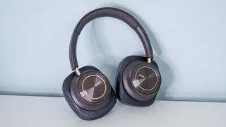 The Dali IO-12 on a table at Tom's Guide.