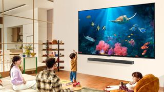 LG QNED TV 2024 promotional image