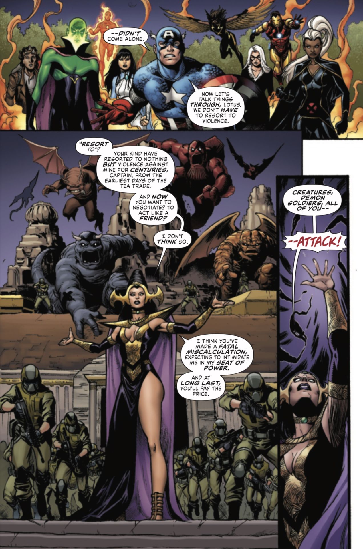The Marvels #7 page