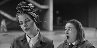 Debi Mazar and Rosie Cavaliero and plays Medusa and Prue.