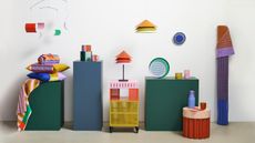 colorful homeware objects