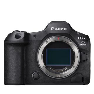 Canon EOS R5 Mark II on a white background