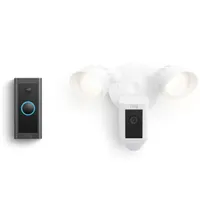 Ring Video Doorbell Wired and Floodlight Cam Wired