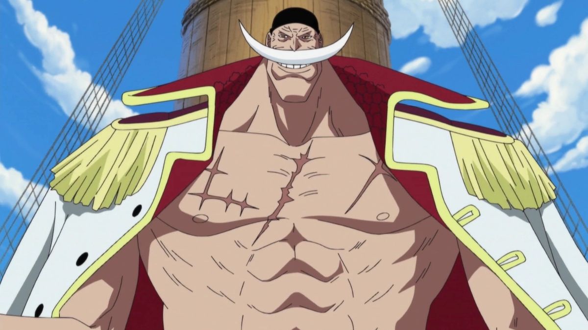 Naked whitebeard one piece