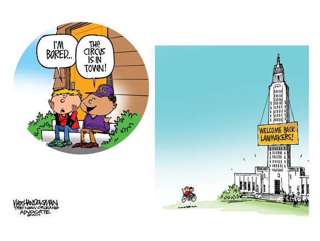 Political cartoon Congress