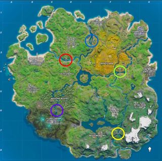 fortnite challenge map