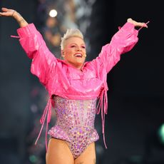 Pink on her "Summer Carnival" tour